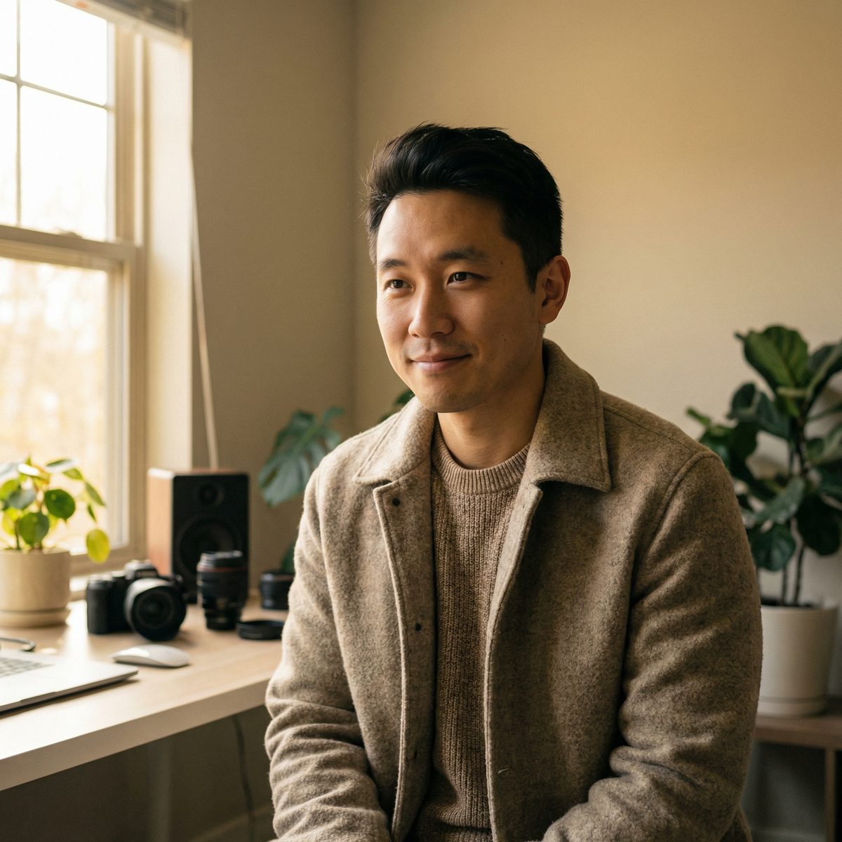 蘑菇影视慢生活博主-陈默