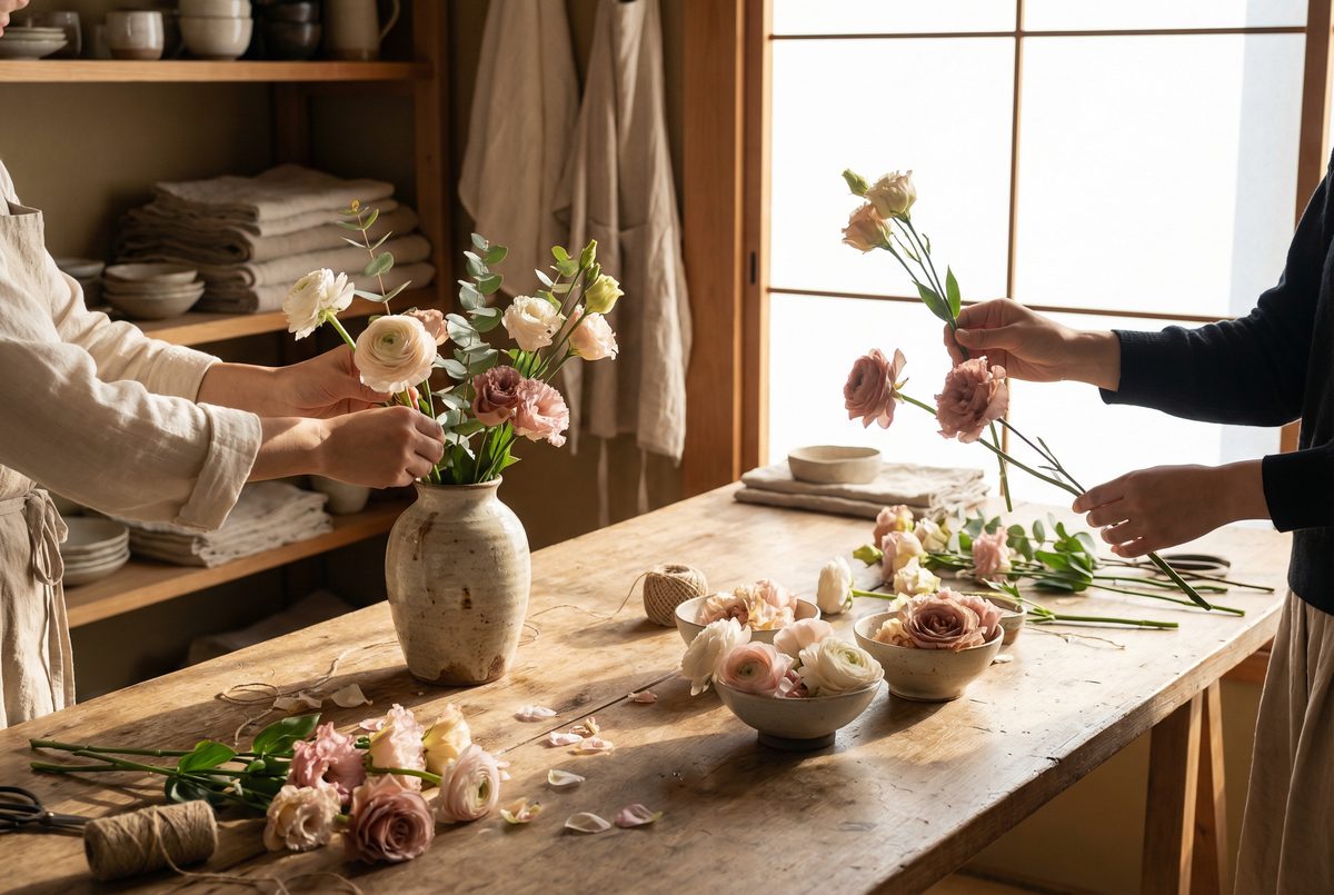 蘑菇影视-花艺布置生活视频演示